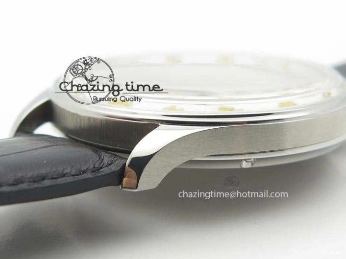 MIROTIME 0322 Sustainable Portuguese IW545408 White Dial ZF 1:1 Best Edition On Dark Blue Leather Strap 7335